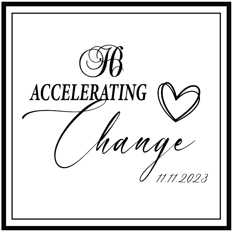 Heart Ball Accelerating Change 11-11-2023 Logo